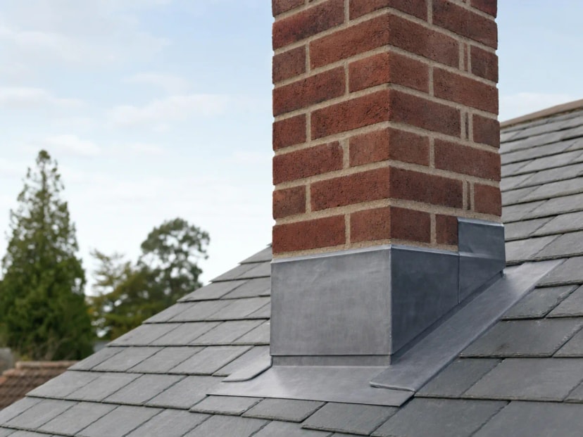 Lead flashing repair in Andover